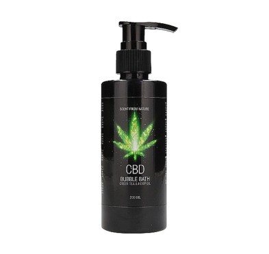 CBD - Bath and Shower - Care set - Green Tea Hemp Oil